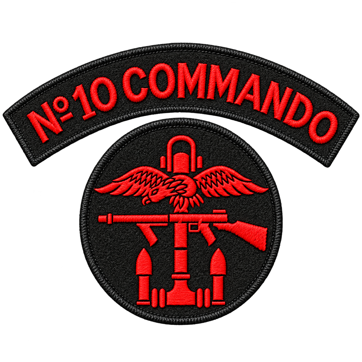 no10 commando logo